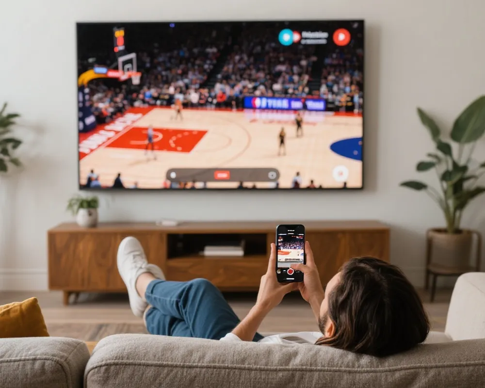 TV Screencasting Feature