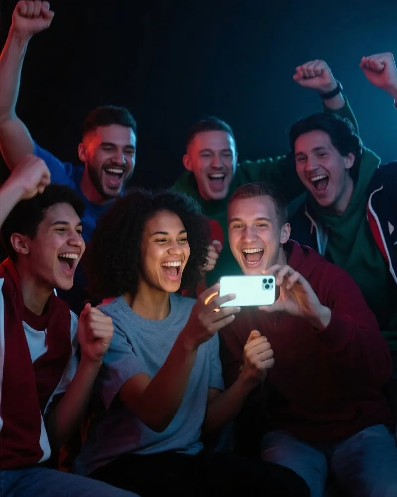 Passionate Sports Fans